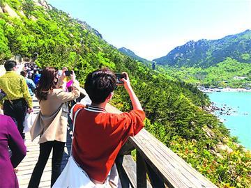 亮‘顏值’！嶗山迎客21.9萬人次，園區管理服務再升級